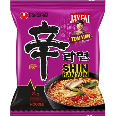 Nongshim Shin Ramyun Tom Yum Jayfai Thajské street food extra pálivé 123 g