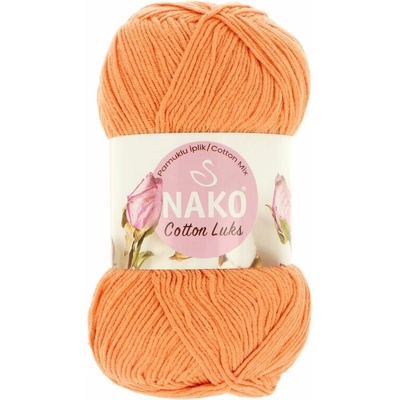 Nako Cotton Luks 97596 oranžová
