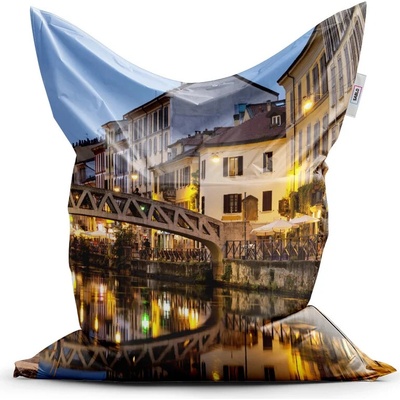 Sablio Sedací vak Mesto 150x100 cm