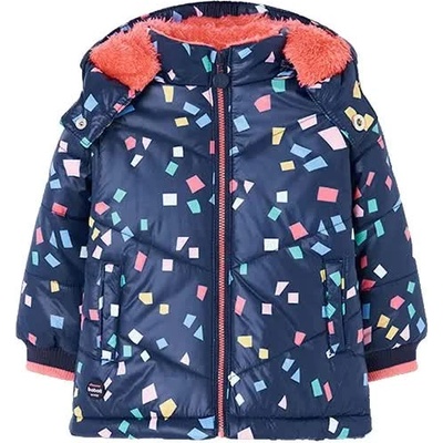 BOBOLI Анорак Boboli Technical parka - Blue (Printed Spots)