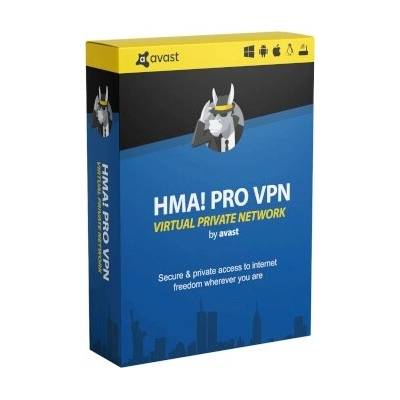 Avast HMA Pro VPN 5 lic. 1 rok (hmaa.5.12m)