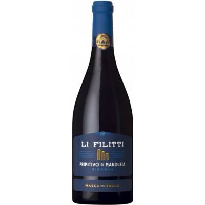Masca del Tacco Li Filitti Primitivo di Manduria Riserva 14,5% 0,75 l (holá láhev)