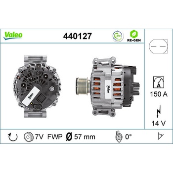 Alternátor VALEO 440127