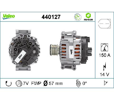 Alternátor VALEO 440127