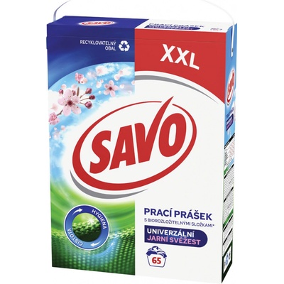 Savo prací prášek Jarní Svěžest 65 PD