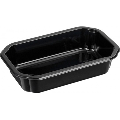 DUNI Tácka malé cpet čierna 1-dielna 160 × 103x35 mm