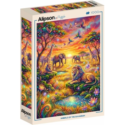Alipson Zvieratá savany 1000 dielov