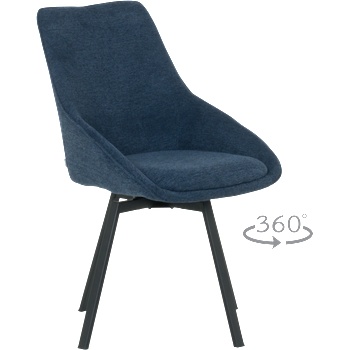 Carmen Трапезен стол wigan - син bf 5