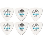 Dunlop 456R 1.0 Tortex Flex Triangle 6 Перце за китара (456R100-6PACK-SET)
