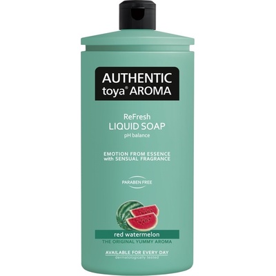 Authentic Toya Aróma Red Watermelon tekuté mydlo náhradná náplň 600 ml
