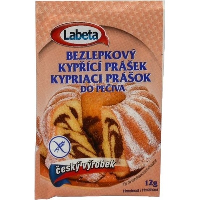 Labeta Bezlepkový Kypřící prášek do pečiva 12 g