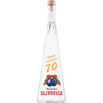 Bošácka Slivovica Ihlan 70tka 52% 0,5 l (čistá fľaša)