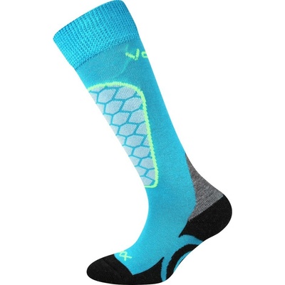 VOXX Lomaxik thermo podkolenky (do -5°C) tyrkysová tm.modrá