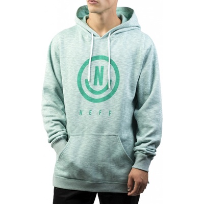 NEFF CORPO hoodie Teal heather