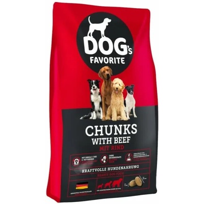 Happy Dog Favorit Chunks Beef 15 kg