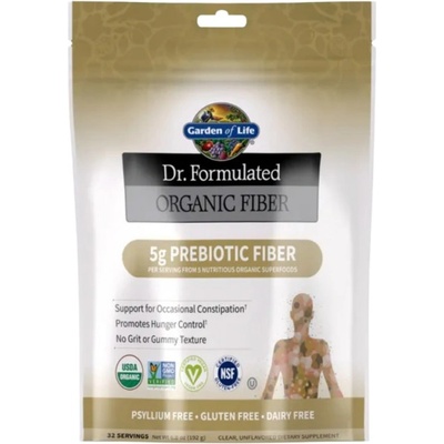 Garden of Life Dr. Formulated Organic Fiber [192 грама] Неовкусен