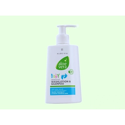 LR Aloe Vera Baby jemná umývacia emulzia a šampón 250 ml