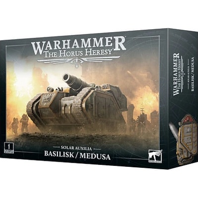 GW Warhammer Horus Heresy: Solar Auxilia Medusa and Basilisk