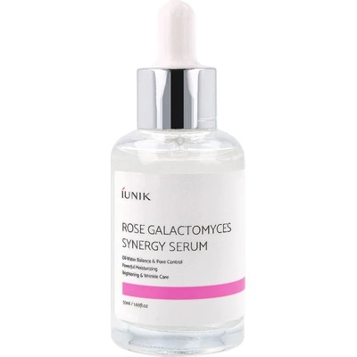 IUNIK Rose Galactomyces Synergy Serum - Стягаща есенция с галактомици 50мл