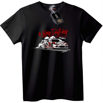 NOONEBRAND Тениска Keep Drifting - XS, White
