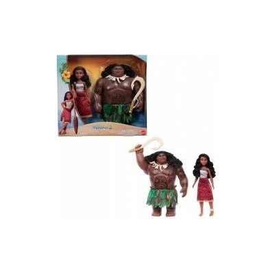Mattel Disney Vaiana Moana 2 Maui & Vaiana blister 2 dolls