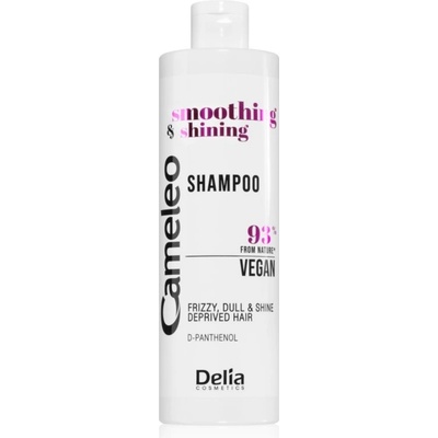 Delia Cosmetics Cameleo Smoothing & Shining uhlazující šampon pro nepoddajné a krepatějící se vlasy 400 ml