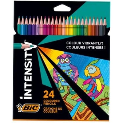Цветни моливи Бик Intensity 24цв