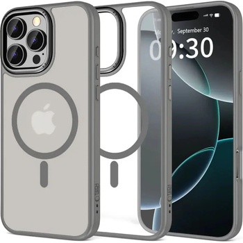 Tech-Protect Калъф Tech-Protect MagEdge MagSafe за iPhone 16 Pro Max - титаниев (5906302372331)