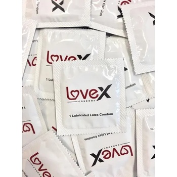 Lovex Задържащи релефни презервативи Lovex 3-in-1 12 бр