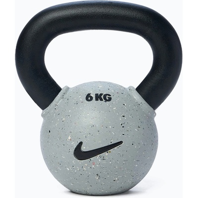 Nike strength Кетълбел Nike Strength Rubber Coated 6 kg smoke grey