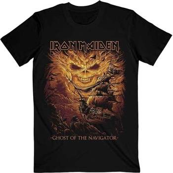Iron Maiden Риза Ghost of the Navigator Unisex Black S (IMTEE56MB01)