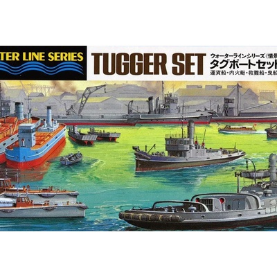 Tamiya Scenery Accessory Tugger Set Water Line Series 1:700