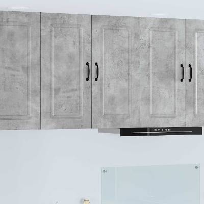 vidaXL Панел за миялна машина Kalmar Циментено сиво 80 x 31 x 80 см (884707)