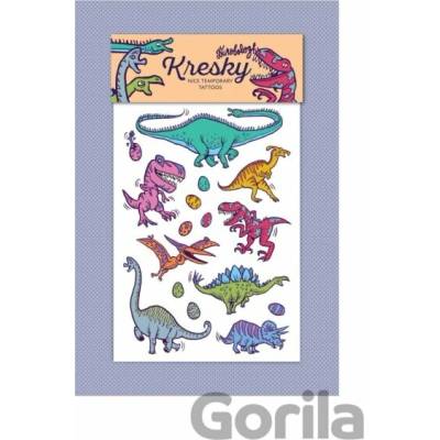 Kresky: Dinosaury (Dočasné tetovačky) - Ďuro Balogh (ilustrátor)