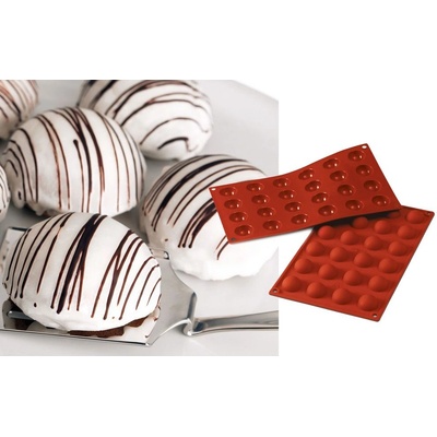Silikomart Silikonová forma na polokoule Semisfera Mould 3 cm