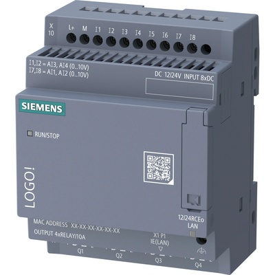 PLC LOGO! 12/24 RCEo (6ED1052-2MD08-0BA3) Siemens
