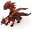 Mojo Фигурка Mojo Fantasy&Figurines - Огнен дракон с подвижна челюст (387253)