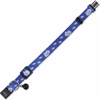 Trixie Nylonový obojek pro kočku reflexní motiv 24 cm