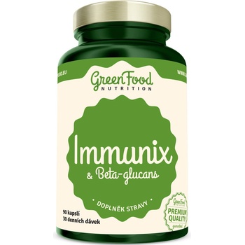 GreenFood Imunix s Beta glukany 90 kapslí