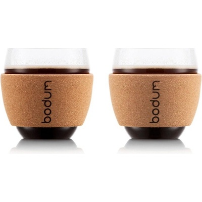 BODUM Dvoustěnná sklenice PAVINA 2 x 100 ml