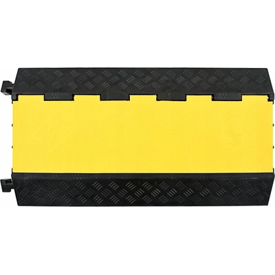Kabelový ochranný most 3 kanálky gumový 93 cm