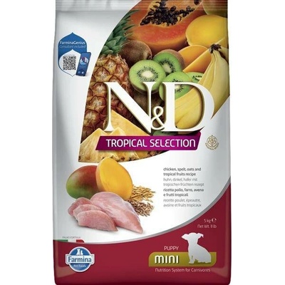 N&D Tropical Selection Puppy Mini Ancestral Grain Chicken 1,5 kg