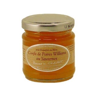 Marmeláda M. Artisan Confit de Poires Williams au Sauterne 100g - hrušky