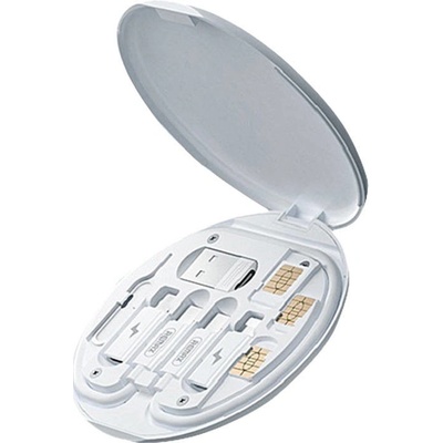 Remax RC-190 Dátový, 3v1, Wanbo QC 60W, s boxom a stojanom, modrý