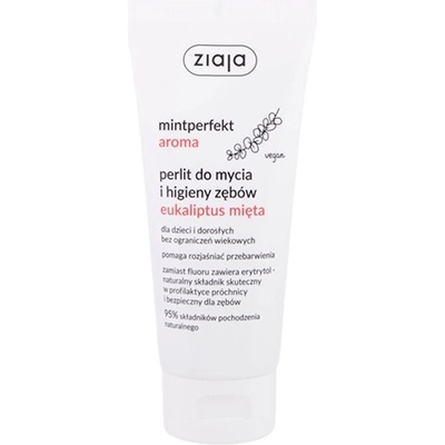 Ziaja Mintperfect Aroma Eucalyptus & Mint Toothpaste паста за зъби за защита на венците с мента и евкалипт унисекс 100 мл