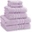 Catherine Lansfield Хавлиена кърпа Catherine Lansfield Zero Twist Cotton 6 Piece Towel Bale Set - Lilac