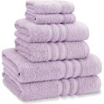 Catherine Lansfield Хавлиена кърпа Catherine Lansfield Zero Twist Cotton 6 Piece Towel Bale Set - Lilac