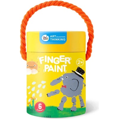 Jarmelo prstové farby 6 x 60 ml