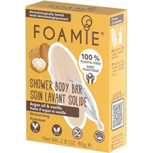 Foamie Shower Body Bar Kiss me Argan tuhá sprchová péče 80 g