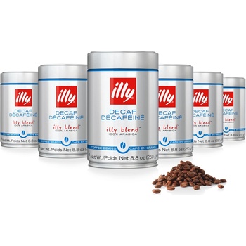 illy Безкофеиново кафе на зърна 250гр 6 бр